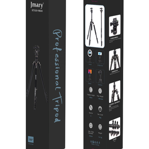 Hot Bán Jmary 2 Trong 1 Gấp Nhôm Nhỏ Gọn Chuyên Nghiệp 360 Xoay Tripod Đứng Monopod Máy Ảnh Điện Thoại Tripod - Product Image 6