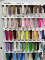 Cinta de poliéster de 1 cm de ancho con letras, multicolor, para ribetes de camisetas, detalles de sudaderas y correas de bolsos. ¡En stock!