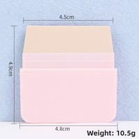Pinceau applicateur de fond de teint en silicone avec capuchon, portable pour voyage, applicateur de masque, éponge non absorbante pour crème BB liquide, vente en gros personnalisée