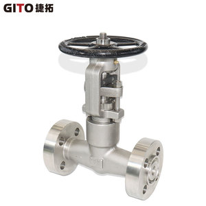 Válvula de Compuerta Manual de Alta Presión de 2500 LB, de Acero Forjado con Bridas y Acero Inoxidable Z41Y-2500 Específico para Hidrógeno, para Plantas de Energía - Product Image 2