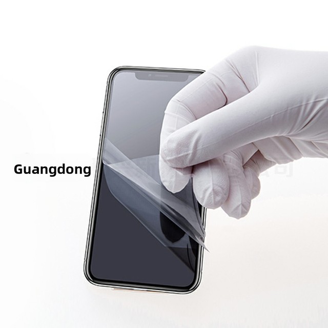 3C Screen Protector PE Glossy Casting Customizable Thickness Transparent Anti-Scratch Glue-Free Dustproof Semi-Rigid Protective