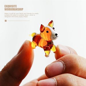 Wholesale Hand Blown Murano Glass Dolphin Giraffe Figurines Handmade Feng Shui <b>Easter</b> Home Decor <b>Ornaments</b> Tiny Glass World - Product Image 2