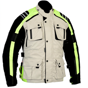 New Design Customizable High Quality Men's Cardura Jacket Polyester Nylon Stand Collar Solid Color Streetwear Windproof - Product Image 1
