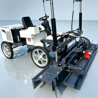 Robot de nivellement compact à laser pour pose de carreaux, machine à pomper légère avec contrôle tactile, haute efficacité et nivellement précis pour