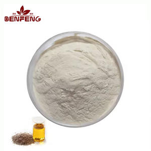 น้ำมันเมล็ดแฟลกซ์เกรดอาหารเบนเฟิง สารสกัดผงไมโครแคปซูลสีขาว 50% กรดอัลฟา-ลินโนเลนิกและเควอซิทิน บรรจุถัง 1 กิโลกรัม - Product Image 1