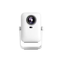 Projecteur LED intelligent HaoMing C600 1080P compatible 4K Android 13 avec mise au point automatique, fonctions interactives, haut-parleurs intégrés et son stéréo HIFI