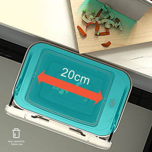 Cubo de <span class=keywords><strong>basura</strong></span> retráctil para cocina al por mayor, clasificación montada en la pared, cubo de <span class=keywords><strong>basura</strong></span> plegable para baño, suministros para el hogar - Product Image 3