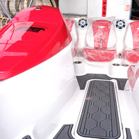 Fournisseur direct de bateaux en Chine, bateau à moteur miniature en fibre de verre de 15 pieds sur mesure