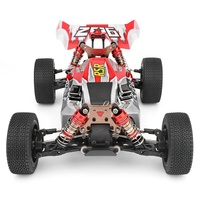 WLtoys 144001 1/14 4WD Coche de Carreras RC de Aleación 60KM/H Eléctrico de Alta Velocidad para Derrapes y Rally, Buggy de Dunas Metálico