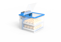20 pièces 40 pièces petit incubateur d'œufs à taux d'éclosion élevé incubateur entièrement automatique