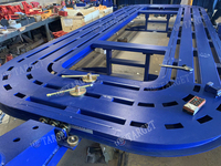 Banc de réparation de châssis de voiture / Machine à redresser les carrosseries / Débossonneuse de carrosserie / Table de traction pour voiture TG-500E