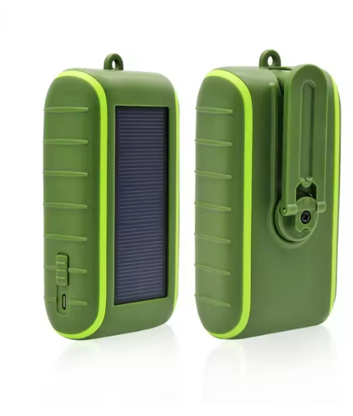 Dual USB Portable Power Banks 10W Solar Charger for Camping with Waterproof Feature Micro USB Input Interface