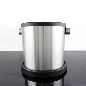 Contenedor de Café Molido de Acero Inoxidable de Primera Calidad, Caja para Descartar Café Espresso - Product Image 4