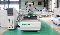 Routeur CNC avec changeur d'outils automatique 1325, haute précision, moteur servo 3 axes, machine de découpe, de fraisage et de perçage du bois