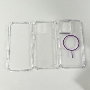 Rõ Ràng 3-Trong-1 Bìa Từ TPU Bumper PC Trường Hợp Điện Thoại Cho Redmi Lưu Ý 13 14 15 Pro + 14C A5 4G 2025 POCO C71 X7 Pro 15 ulyra - Product Image 4