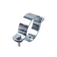 Collier de serrage en caoutchouc pour conduit de climatisation Collier de suspension Support de suspension galvanisé Accessoires de plomberie