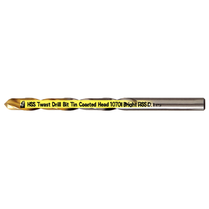 Foret hélicoïdal HSS avec tête revêtue de TiN 1070, forets HSS Co brillants - Product Image 2