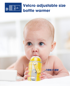 Baby Feeding <strong>Bottle</strong> Warmer Cooler Bag Usb Travel <strong>Milk</strong> <strong>Bottle</strong> Heater Cover Thermostat Portable Baby <strong>Bottle</strong> Warmer Bag - Product Image 4