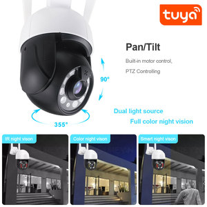 Two-Way Audio Waterproof 5.0MP Tuya <strong>Smart</strong> PTZ <strong>WIFI</strong> 1.8'' Mini <strong>Camera</strong> PST-C18B-5MP - Product Image 3