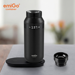 <span class=keywords><strong>Mug</strong></span> à café intelligent chauffant EmiGo 355 ml, étanche IPX7, contrôle par application, en acier inoxydable, <span class=keywords><strong>isotherme</strong></span>, avec écran tactile - Product Image 2