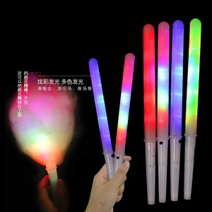 Bâtonnets lumineux LED DAMAI en coton pour barbe à papa, colorés et brillants, pour fêtes, anniversaires, festivals, mariages et événements - Product Image 2