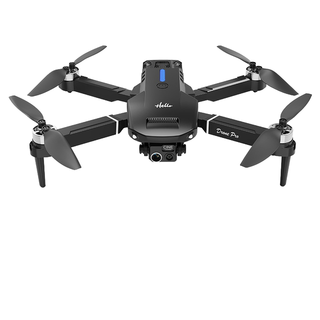 E77 Air Drone Wide Angle Dual Camera Height Hold Wifi 100 Meters Hand Control Mini Helicopter Quadcopter Gift Brushless Motor