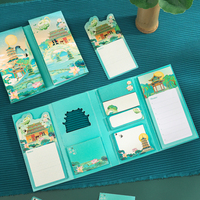 Ensemble de bloc-notes auto-adhésif personnalisé Kawaii mignon Papeterie de notes autocollantes