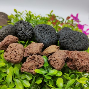 بركان حجر الأوركيد الجسيمات خاص للحمي بوعاء خزان الأسماك المشهد أسفل الرمال - Product Image 4