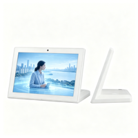 Terminal tactile de bureau 8 pouces RK3288 Android 6.8 de type L pour système de gestion des files d'attente bancaires et hospitaliers, avec fonction de retour d'information, OEM ODM