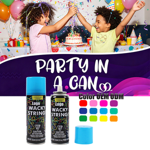 Spray <span class=keywords><strong>de</strong></span> Fête Portable Effet Guirlande Colorée pour Mariage, Anniversaire, Nouvel An, Remise <span class=keywords><strong>de</strong></span> Diplôme - Product Image 1