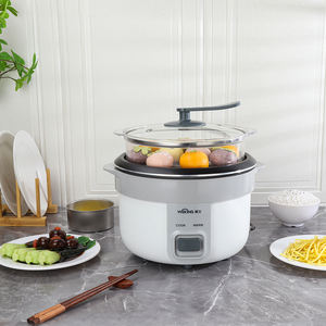 Cuisinière à riz électrique 1,8 L <span class=keywords><strong>en</strong></span> gros à prix avantageux avec cuisson automatique et cuiseur vapeur, comprend une tasse à mesurer pour un usage domestique - Product Image 2