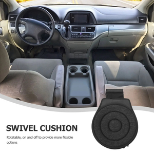 Coussin de siège souple 40 cm, rotation à 360 degrés, housse de siège de voiture, tapis pour personnes âgées, femmes enceintes, enfants, tapis de voiture, coussin de siège pivotant - Product Image 3