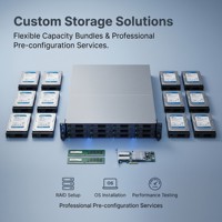 Synology RS3621RPXS 12-Bay 2U Rack NAS Xeon D-1531 Baru dengan Daya Redundan untuk Penyimpanan Virtualisasi Cadangan Perusahaan