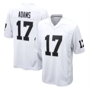 Maillot de football cousu pour homme 4 Derek Carr 98 Maxx Crosby 28 Josh Jacobs 34 <span class=keywords><strong>Bo</strong></span> <span class=keywords><strong>Jackson</strong></span> 17 Davante Adams - Product Image 5