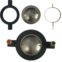 44.4mm 8ohm Diaphragme en titane Ronde en cuivre Fil d'aluminium Corne Tweeter Bobine vocale