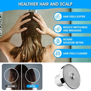 Pommeau de Douche Hydrothérapeutique Premium à 15 Couches de Filtration, Purificateur d'Eau pour Salle de Bain à Usage Domestique - Product Image 4