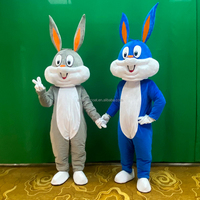 Grande mascotte costume Cosplay fête de Pâques lapin animaux mascottes personnalisé adulte lapin lapin mascotte Costumes