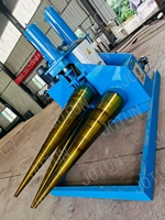 JOTUN Machine à cintrer automatique à 3 rouleaux en acier au carbone, bobine de tôle, épaisseur 10mm, longueur 2000mm, moteur 13kw