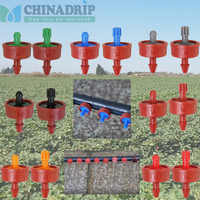 Gotero de Riego con Compensación de Presión 0.5-4.0 Bar, Flujo Estable, Emisor de Goteo para Agricultura
