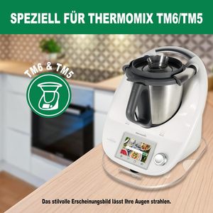 Planche coulissante en acrylique pour <span class=keywords><strong>Thermomix</strong></span> TM6 TM5 Classic White Quick Movement - Product Image 3