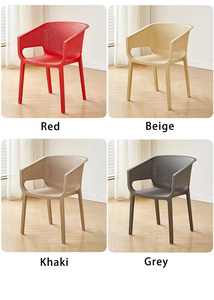 Tout nouveau hall d'exposition de chaise en plastique extérieur résistant à l'usure de haute qualité - Product Image 4