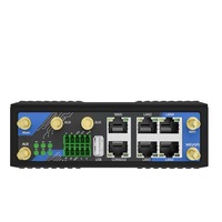 Router LTE Industri 5G Dual SIM Gigabit WiFi6 Dual-Band OpenWRT 6-Port Kecepatan Tinggi PLC & Gerbang IoT Kontrol Jarak Jauh dengan VPN