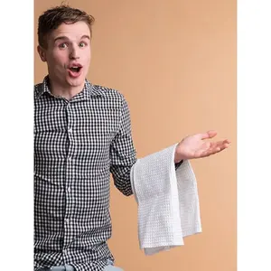 Serviette à vaisselle en gaufre 210g, merchandising personnalisé - Product Image 2