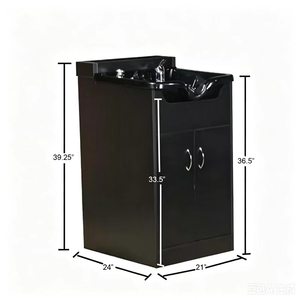 Hot New Design Item Hair Salon Washing Bowl Shampoo Unit Shampoo Cabinet - Product Image 1