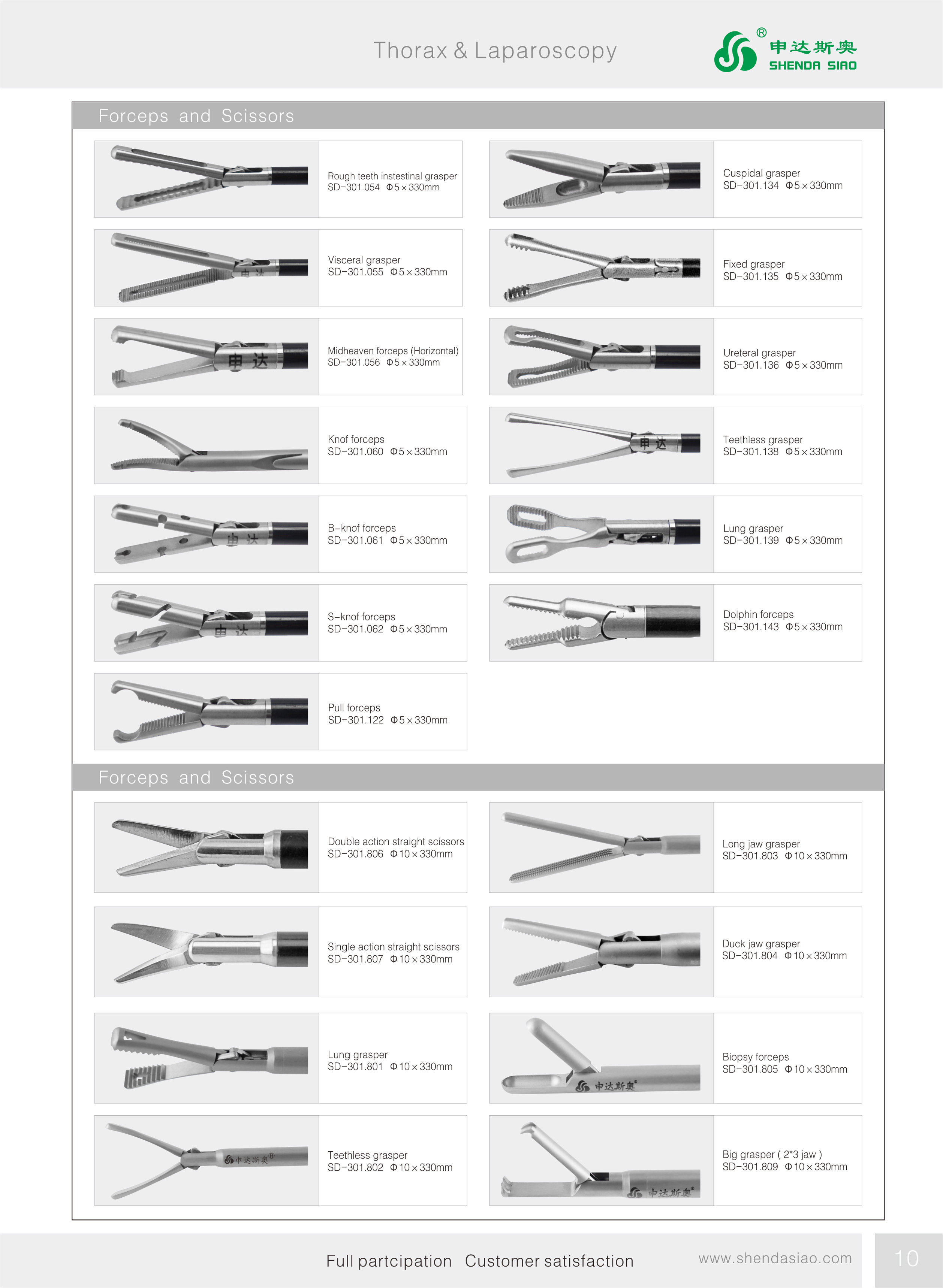 不锈钢腹腔镜 babcock 抓钳