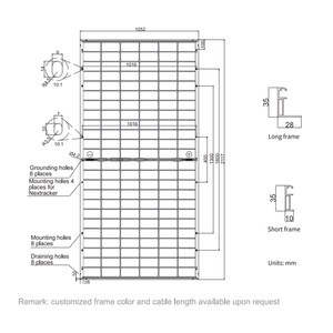 Paneles solares onocristalinos de 440 ~ 465W PPEEououououlass Lass cell - Product Image 4