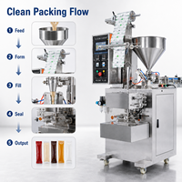 Machine d'emballage verticale de sachets de pâte à fréquence variable