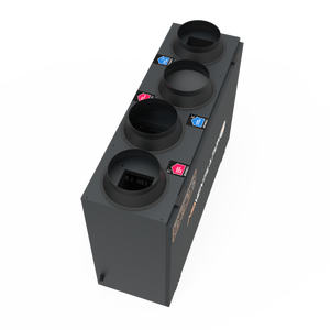 Unità di Recupero Calore MIA Moderna, Flessibile e Intelligente per Sistema di Ventilazione, Montaggio a Parete per Camera da Letto - Product Image 5
