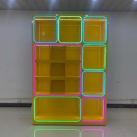 Étagère de sol en bois pour magasin de jouets moderne support de magasin de meubles de salle d'exposition magasin de détail pour jouets