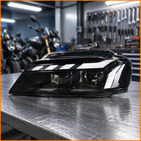 Conjunto de Faros Delanteros LED Matrix Estilo RS5 para Audi A3 8P 2008-2012, Lámpara de Señal de Giro Secuencial Dinámica, Proyector